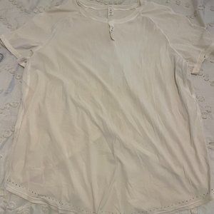Lululemon Rise and Run Short Sleeve